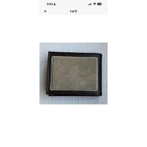 Vitronic Vitron Artic Ox Men’s Faux Leather Wallet vVntage 1980’s NEW